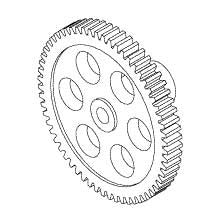 Air Techniques Main Drive Gear For Peri Pro III  - ATG650