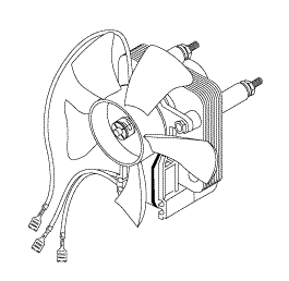 Air Techniques Dryer Fan & Motor Assembly For Peri Pro - ATM632