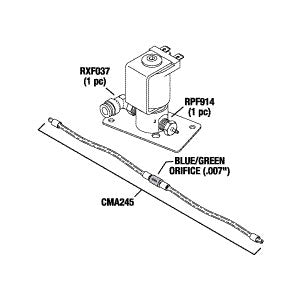 Valve, Solenoid AirStar Series Dental Compressor Part: 85834/CMV251