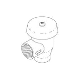 Valve, Anti-Syphon For Dental Vacuum (3/8") Part: 55525/VPV007