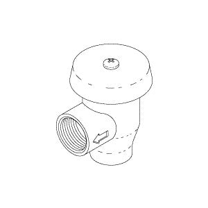 Valve, Anti-Syphon For Dental Vacuum (3/8") Part: 55525/VPV007
