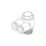 Elbow, Branch AirStar Dental Compressor Part: 56192/RXF025