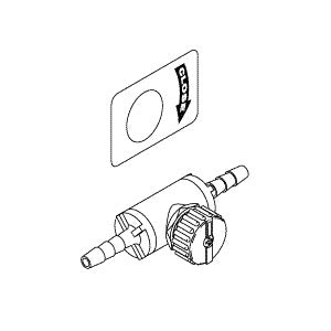 Valve, Air Techniques Drain For Peri Pro III Part: 94994/ATV661