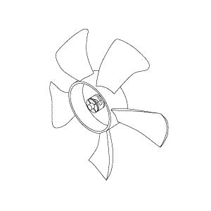 Blade, Air Techniques Dryer Fan For Peri Pro Part: 90102/ATF633