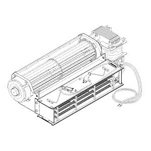 Heater and Fan, Assembly Air Techniques A/T 2000 Part:43330/ATA670