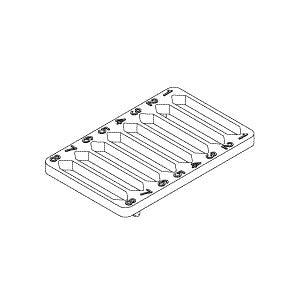 Grille, Air Techniques Film Inlet For Peri Pro Part:90555/ATG659