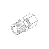 Connector, Male Air Techniques/Apollo Dental Part: RPF827