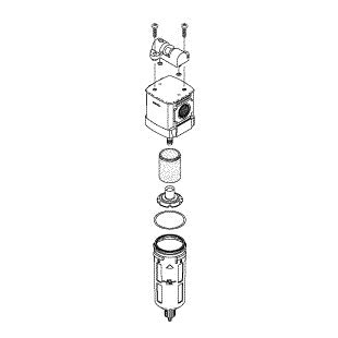 Filter, Particle Assembly For Dental Compressor Part: 86197/CMA084