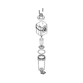 Filter, Particle Assembly  For Dental Compressor Part: 85617/CMA082