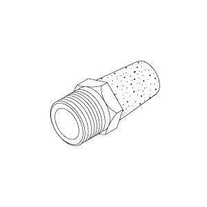 Muffler, Purge For Various Dental Compressors Part: CMM017