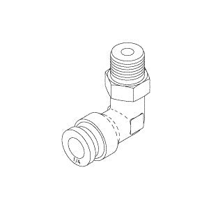 Elbow, Swivel (1/4" x 1/8")AirStar Dental Compressor Part:56113/RXF037