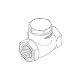Valve, Check For Dental Vacuum (1") Part: PVV50656/VPV049