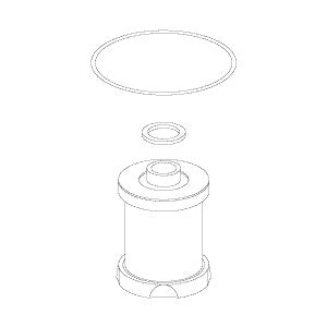 Filter, Coalescing - Dental Compressor Part:ACA86050/CMK005