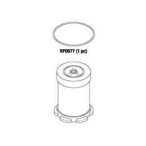 Filter, Coalescing (Size 1.75"ODx2.75"Lg)Dental Compressor Part:CMK027