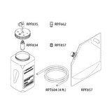 Container, Collection Midmark/Tech West Comp. Part: SPA95400/CMK180