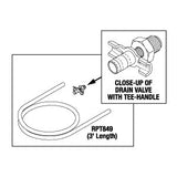 Valve, Drain For Name Brand Dental Compressor Part: PVV50525/RPV841