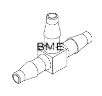 Booth Medical - Tee, Barb Scican Statim Autoclave Part 01-10815S/RPB703