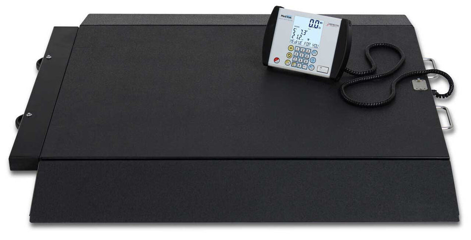 Detecto BRW1000 Portable Bariatric Wheelchair Scale