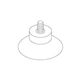 Feet, Centrifuge Suction, 4/pkg. Part: X01-004288-001/RPF894
