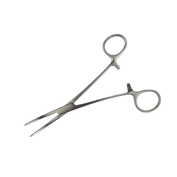 Miltex 6-1/4" Crile Hemostatic Forceps,  Curved, w/Locks - 7-48