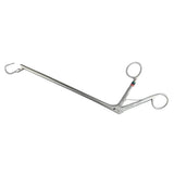 Vaginal Miya Hook Ligature Suture Carrier Forceps, ZSI - 433-142