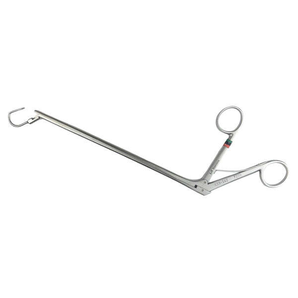 Vaginal Miya Hook Ligature Suture Carrier Forceps, ZSI - 433-142