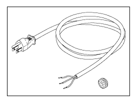 Centrifuge Industrial Grade Power Cord (10A @ 125VAC, 8ft.) - CAC015