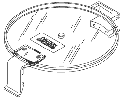 Lid Cover Assembly For Sero-Fuge Centrifuge- CAC087