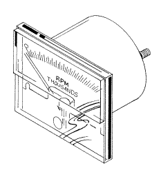 Tach Meter For Dynac II Centrifuge  - CAM078