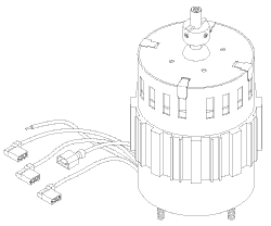 Motor Assembly For Compact II Centrifuge  - CAM102