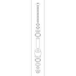 Centrifuge Shock Mount Assembly, 4/pkg. - CAS009