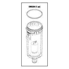 Bowl (Auto Drain) For Dental-EZ/Osprey 25 - CMB232