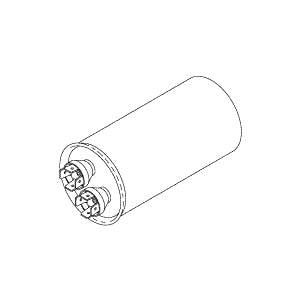 Capacitor,  (55µF, 370VAC) AirStar Compressor Part: 85832/CMC202