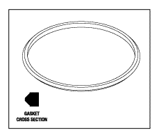 Bowl Gasket For Dental-EZ/Custom Air/Ramvac - Osprey  -CMG254