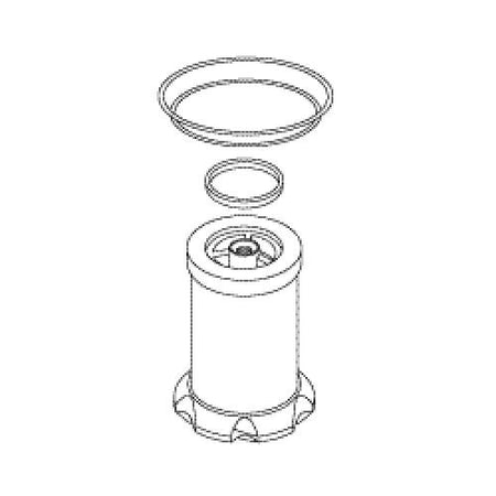 Coalescing Filter For Dental Compressor - CMK006