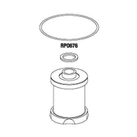 Coalescing Filter For Dental Compressor - CMK024