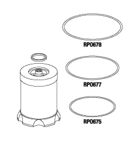 Coalescing Filter For Dental Compressor Part - CMK025