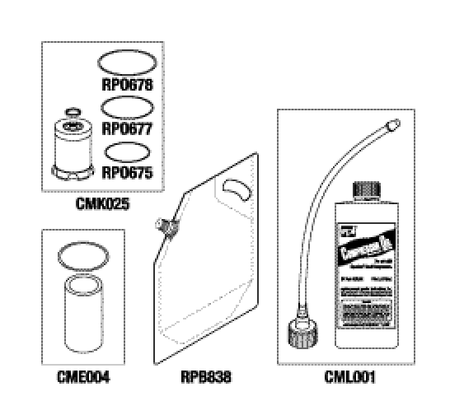 PM Kit For Dental Compressor - CMK158