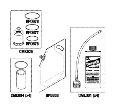 Compressor PM Kit For Dental Compressor - CMK173