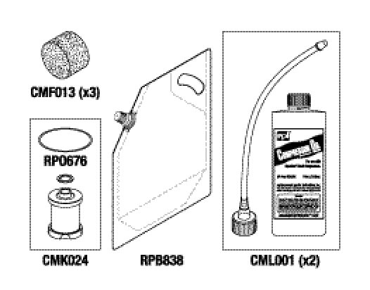 Compressor PM Kit For Dental Compressor - CMK186