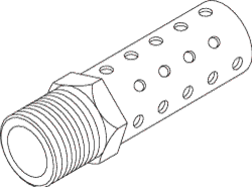 Purge Muffler For Dental Compressor - CMM023