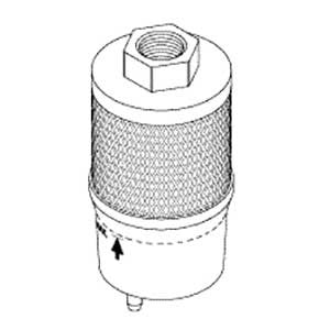 Silencer, Exhaust Midmark Dental Compressor Part: 62983300/CMS128