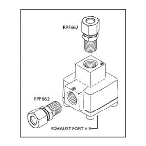 Valve, Unloader DCI/MDT Dental Compressor Part: CMV123