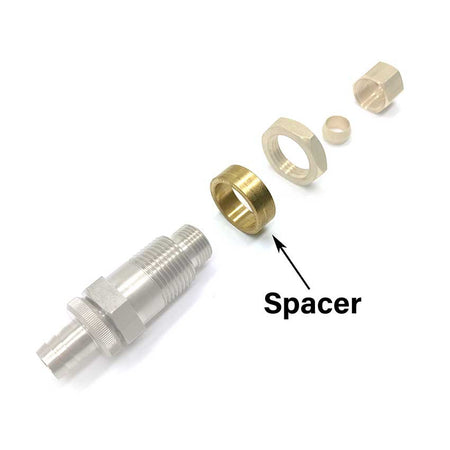 Spacer, Drain Valve Brass For MOST Tuttnauer Autoclaves Part: CT845031