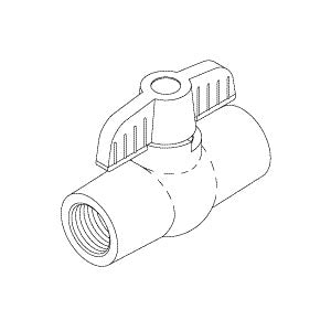 Valve, Drain (1/2") Chattanooga Hydrocollator Part:21085/CHV009