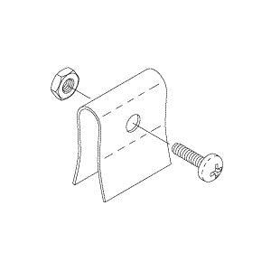 Bracket, (Element Support) Chattanooga Hydrocollator Part:22356/CHB017