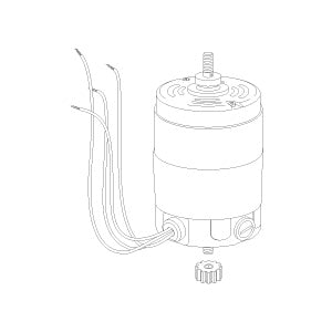 Motor, Assembly For Triac Centrifuge Part: 42021001/CAM027