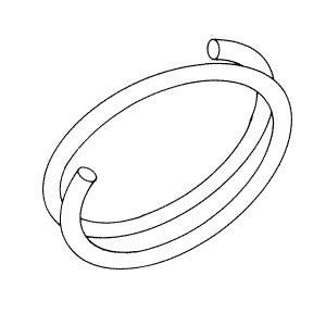 Gasket, Cover For Triac Centrifuge Part: 017187/CAG035