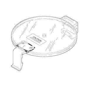 Cover, Lid Cover For Readacrit Centrifuge Part: 421476/CAC086