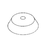 Foot, Rubber For Dynac II Centrifuge, 4/pkg. Part: 421204/CAF056